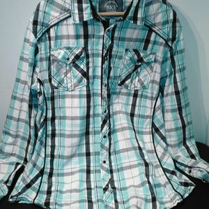 Mens BKE button up